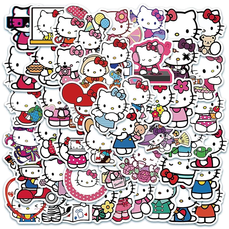 Hello Kitty Sticker Set 50 Stück