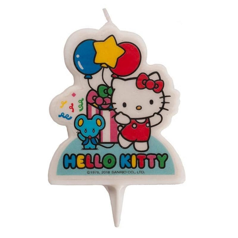 Hello Kitty Geburtstagskerzen 7cm